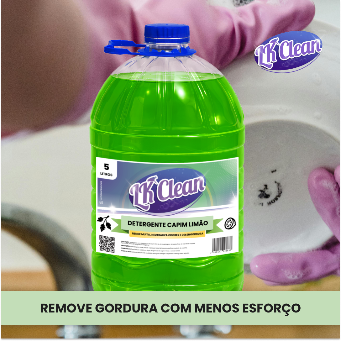 Detergente Capim Limão - Imagem 8