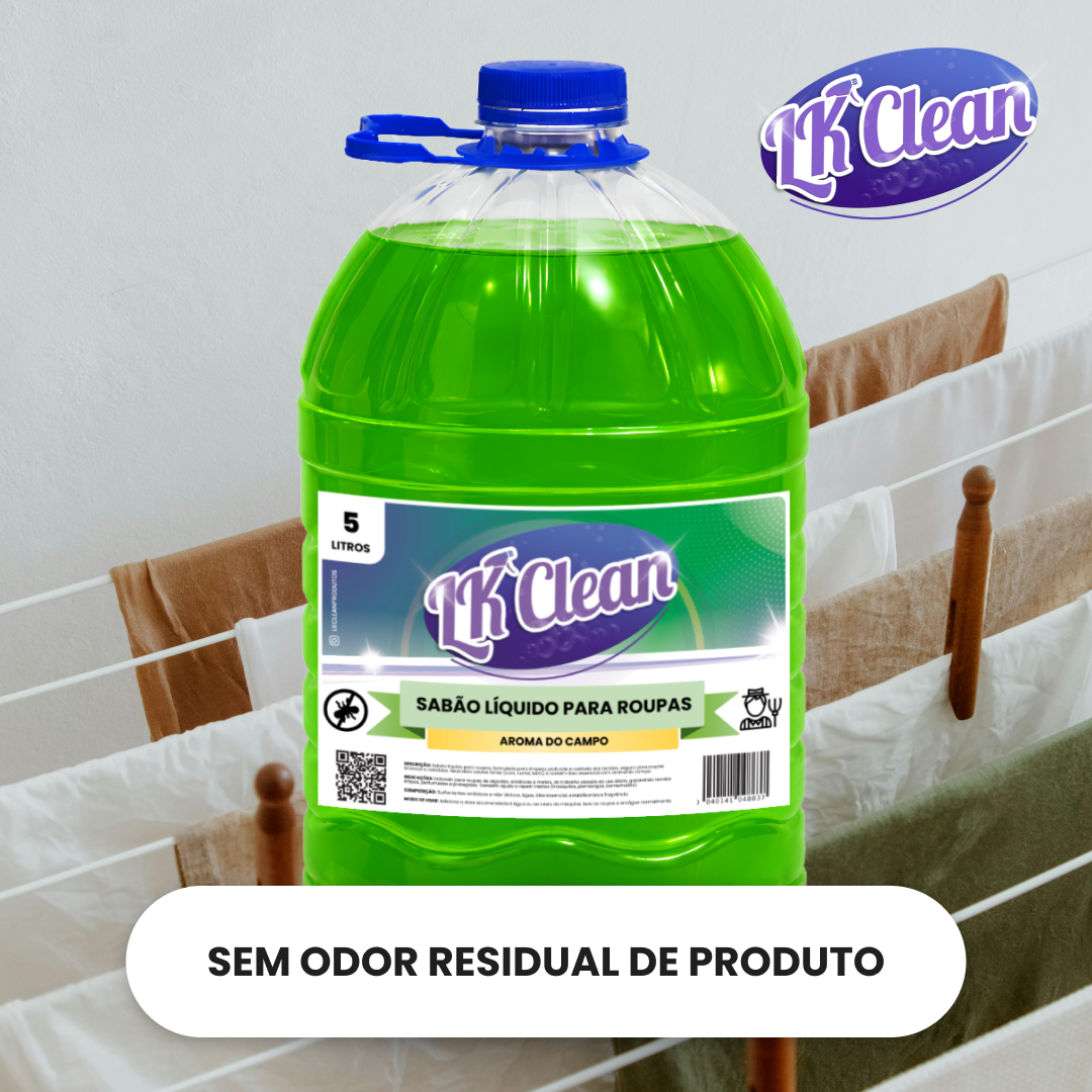 Sabão Líquido Para Roupas - Imagem 3