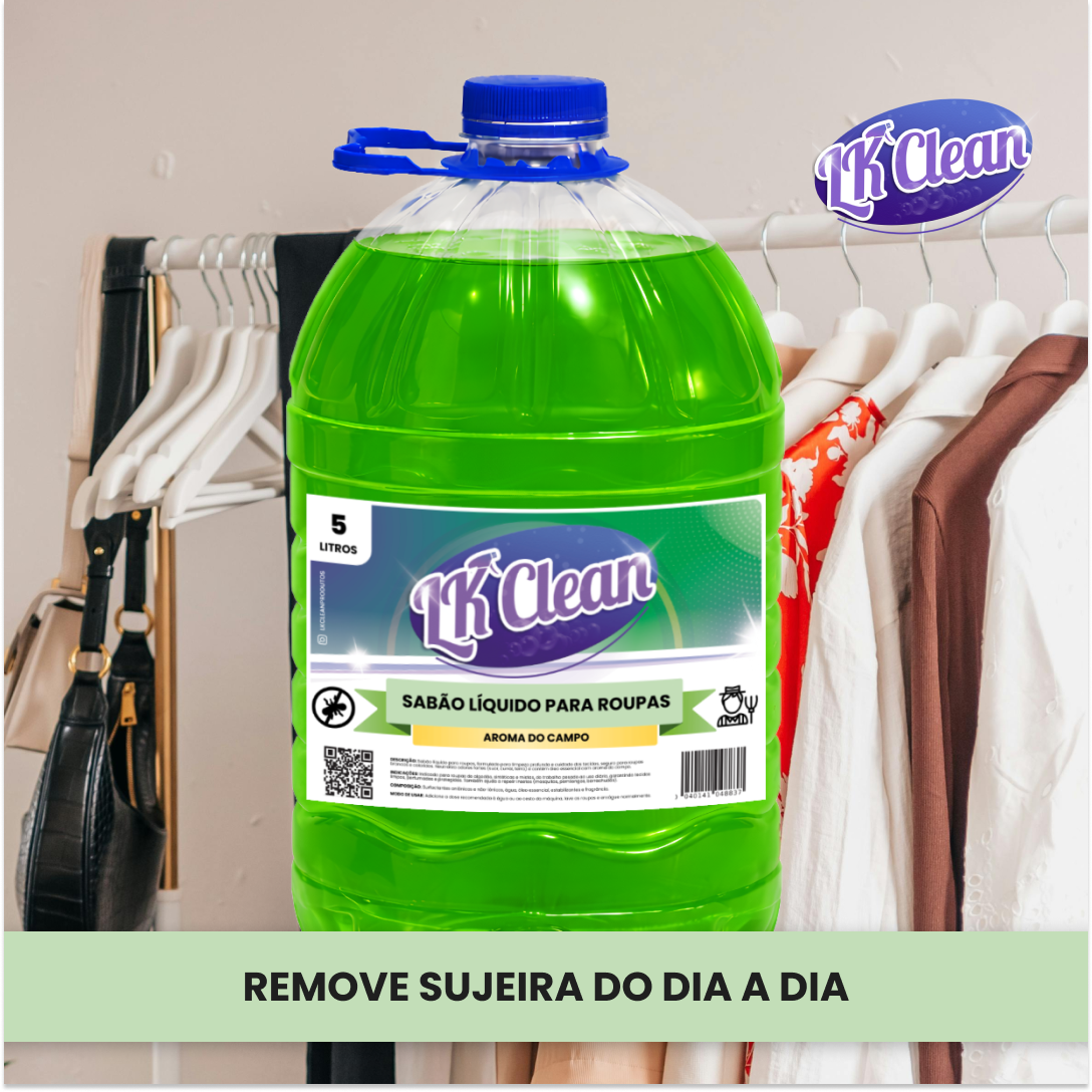Sabão Líquido Para Roupas - Imagem 5