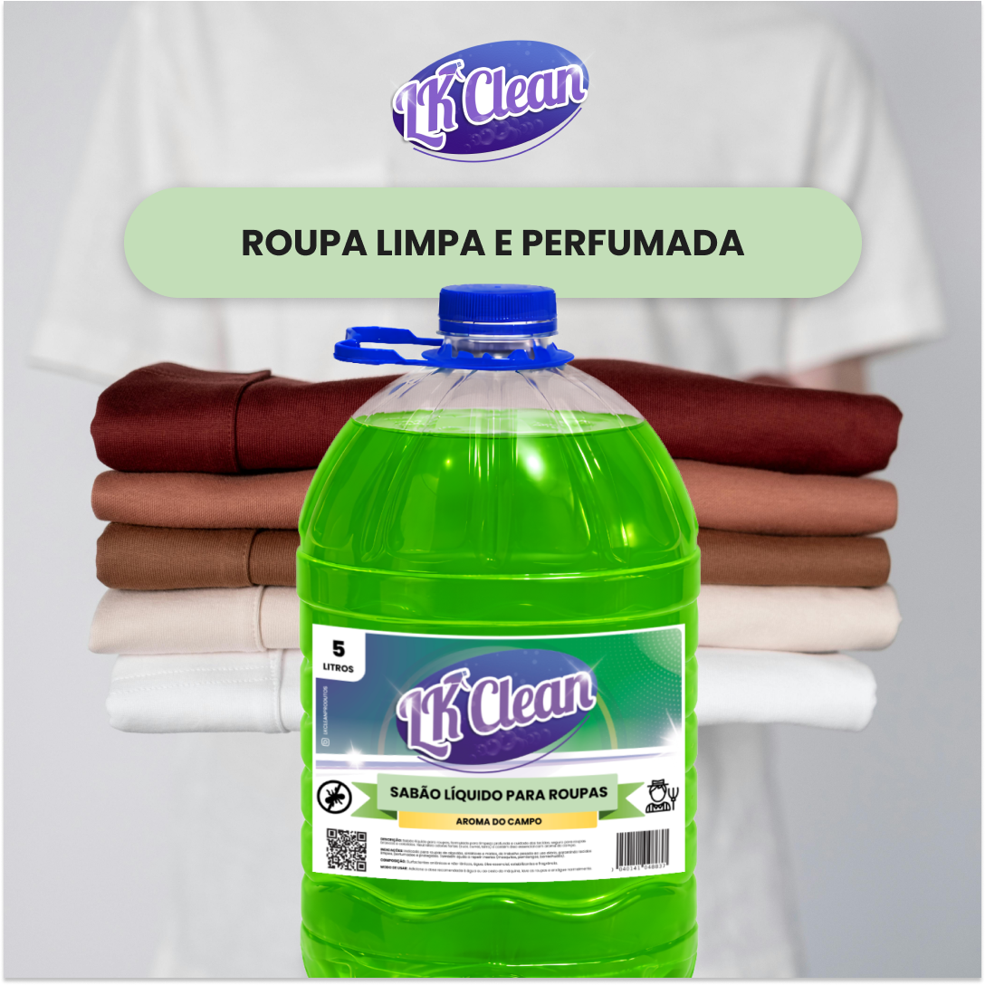 Sabão Líquido Para Roupas - Imagem 7