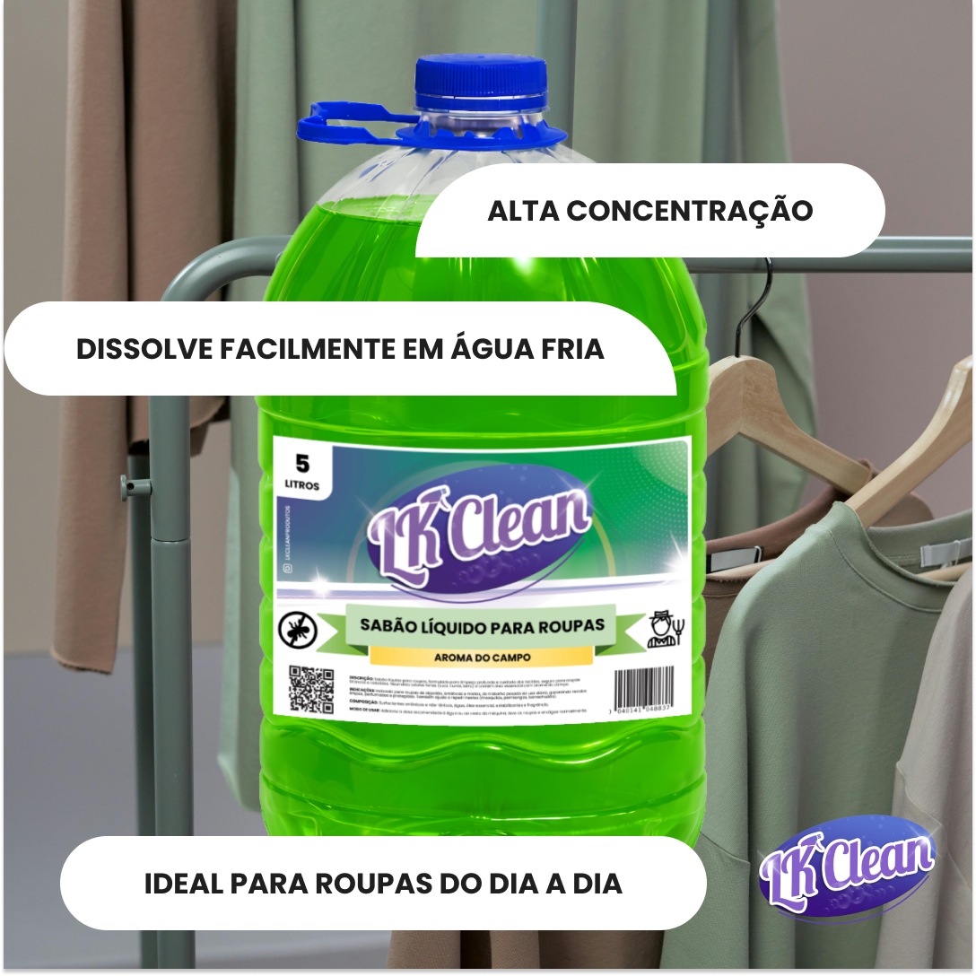 Sabão Líquido Para Roupas - Imagem 6