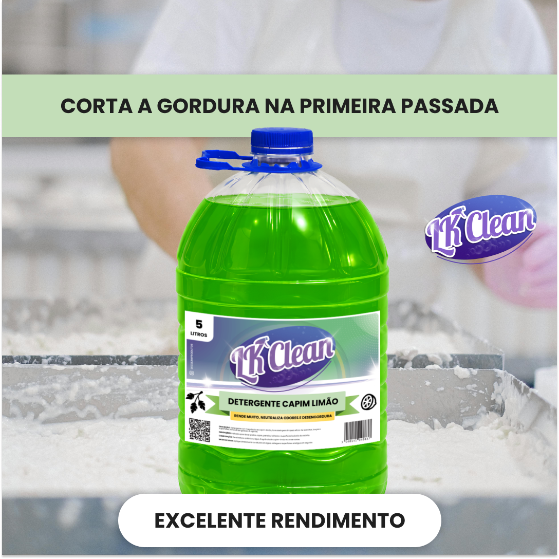 Detergente Capim Limão - Imagem 7