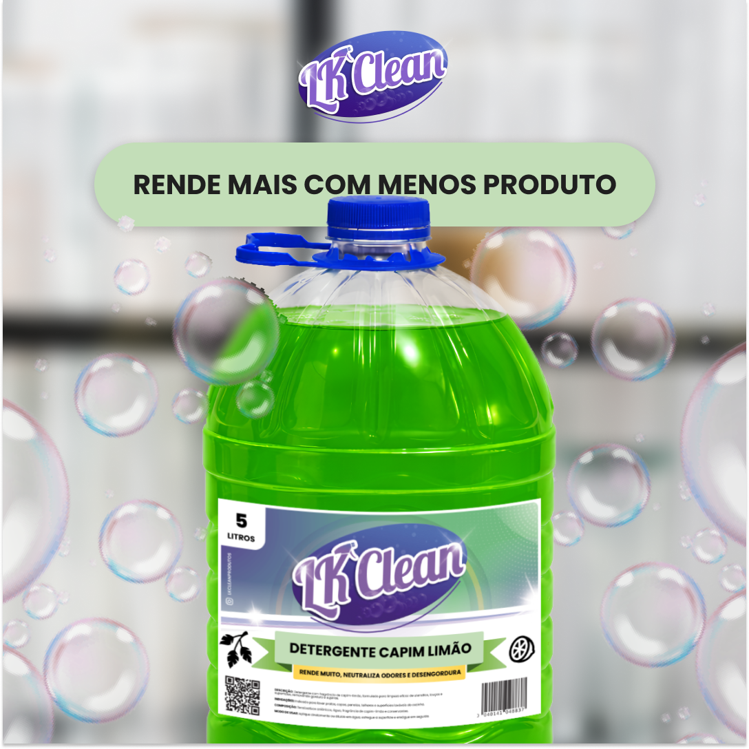 Detergente Capim Limão - Imagem 6