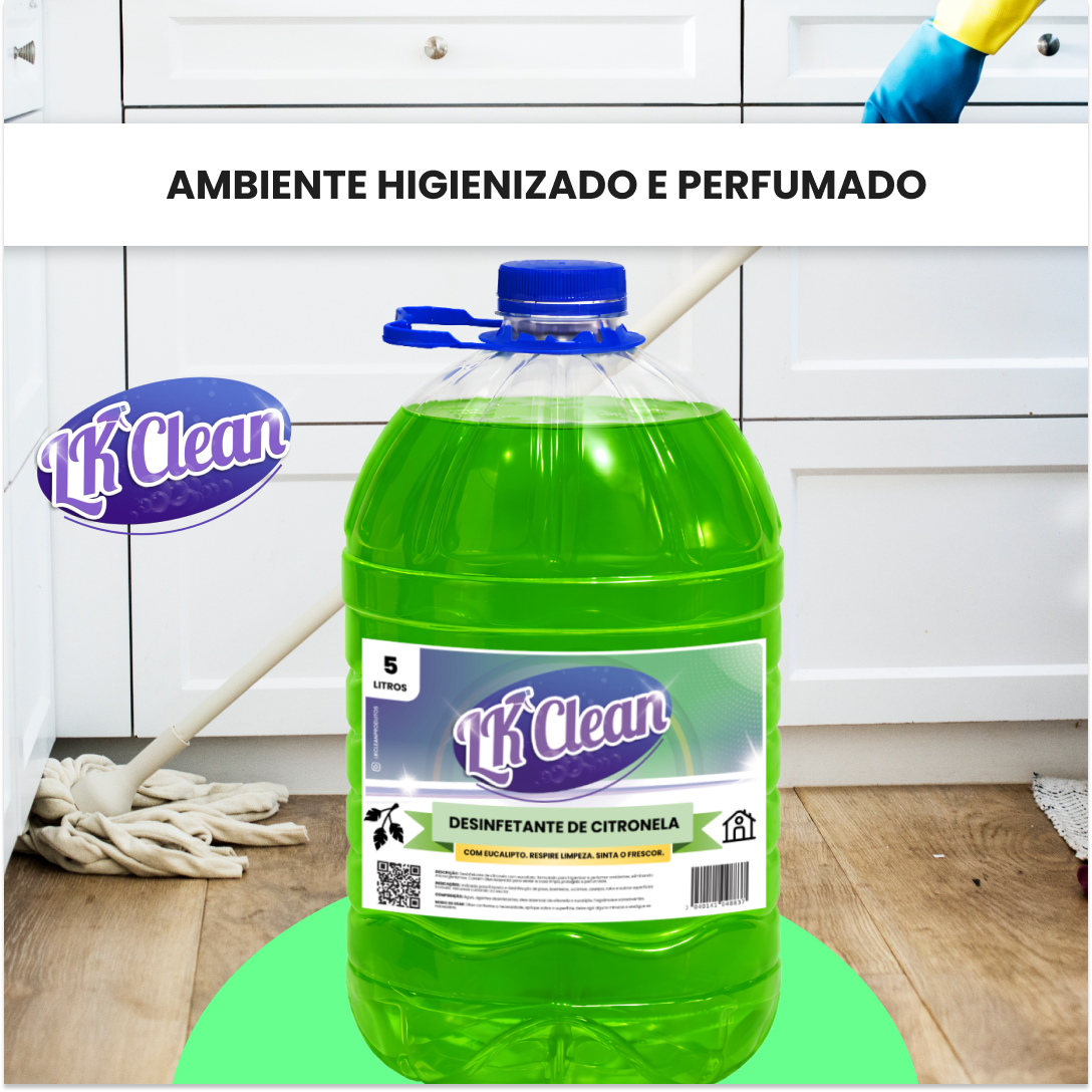 Desinfetante Citronela com Eucalipto - Imagem 6