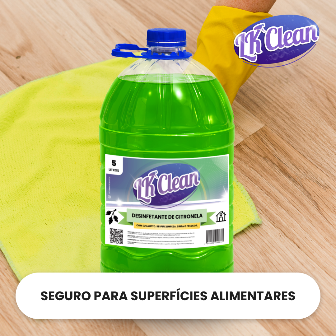 Desinfetante Citronela com Eucalipto - Imagem 5