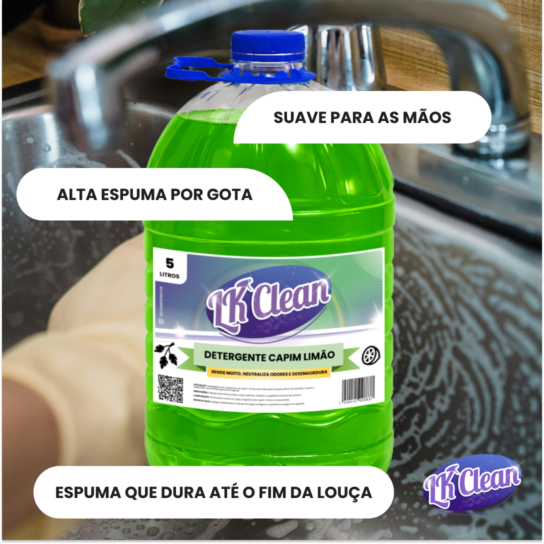 Detergente Capim Limão - Imagem 4