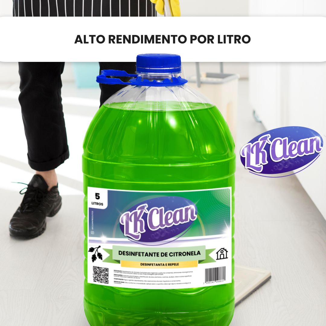 Desinfetante Citronela - Imagem 5