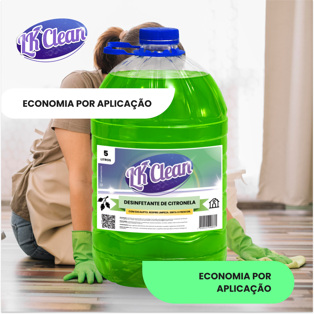 Desinfetante Citronela com Eucalipto - Imagem 3